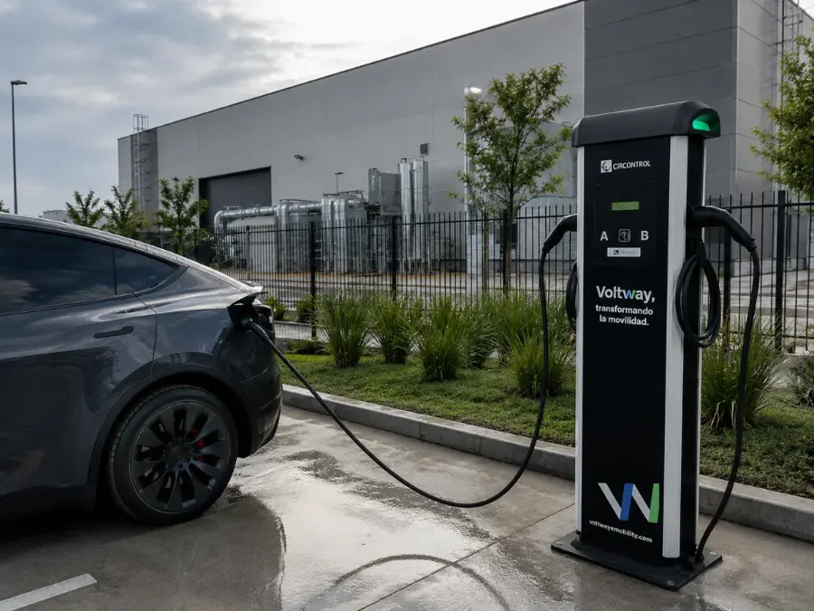 Cargador DC de carga rápida para vehículos eléctricos