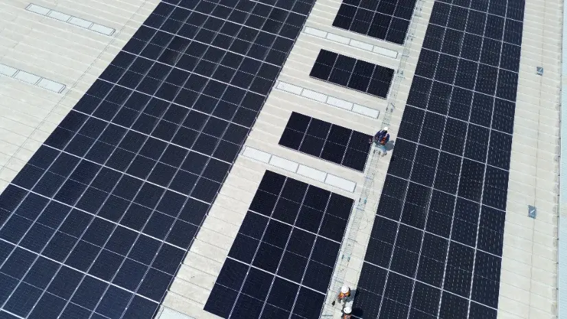 Sistema solar en centro logístico de Querétaro, proyecto de CERTA Electric