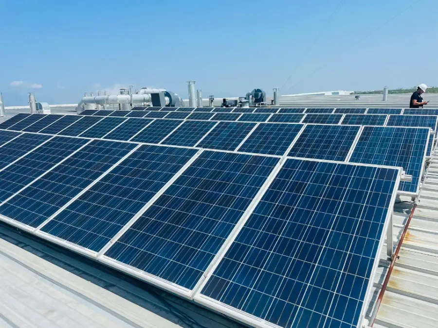 Sistema solar en techo industrial en Santa Rosa, Nuevo León, proyecto de CERTA Electric